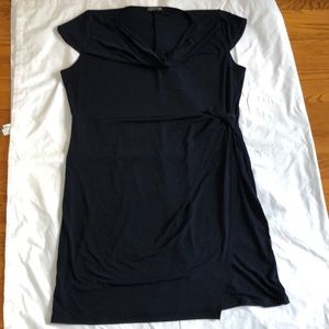 Jones New York Navy Faux Wrap 3X Dress